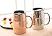 Fly Skyline Coffee Mug Double Wall Stainless Steel Insulated Coffee & Beer Barrel Shape Mugs