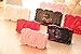 Keyzone Lovely Fake Eyelashes Earrings Necklace Container Rose Jewelry Box Mirror Storage