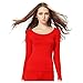 Liang Rou Women's Scoop Neck Ultrathin Underwear Shirt