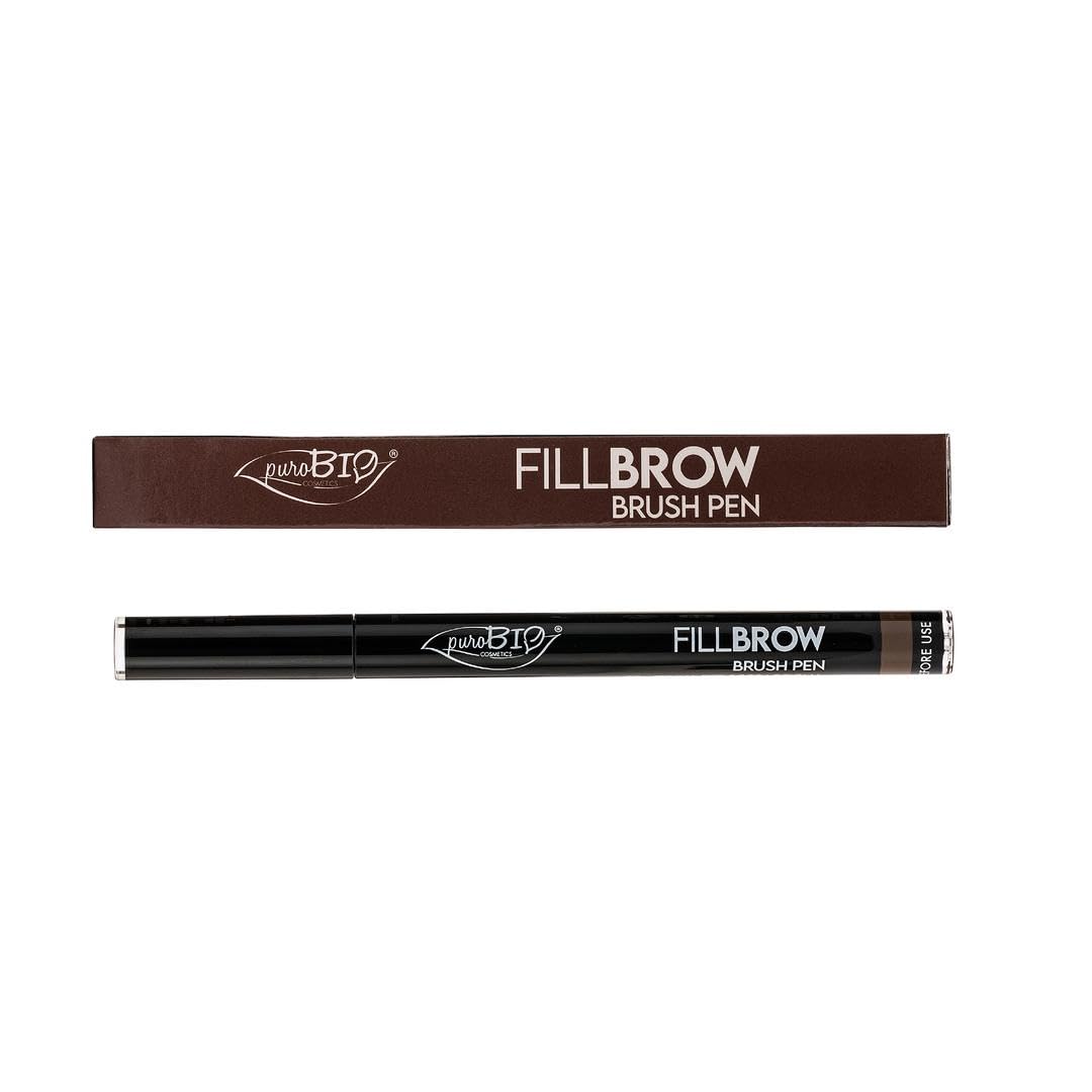 Puro Bio - Fillbrow Brush Pen - 03 Castano Scuro - 0,7 ml