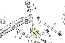 Riding Mower Steering Upgrade Kit Compatible with