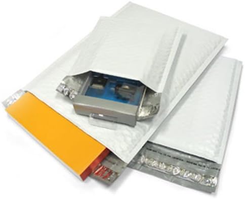 AirnDefense #0 Poly Bubble Padded Envelope Mailers Bags Self Seal 6.5x10 250 Pcs