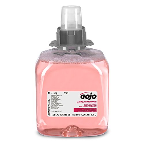 GOJO 516103EA FMX-12 Foam Hand Wash, Cranberry, FMX-12 Dispenser, 1250mL Pump (pack of 3)