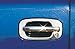 Chevrolet Silverado / GMC Sierra 2-Door Truck 1999 - 2006 Chrome Stainless Steel Door Handle Insert Accents (Lever Only)