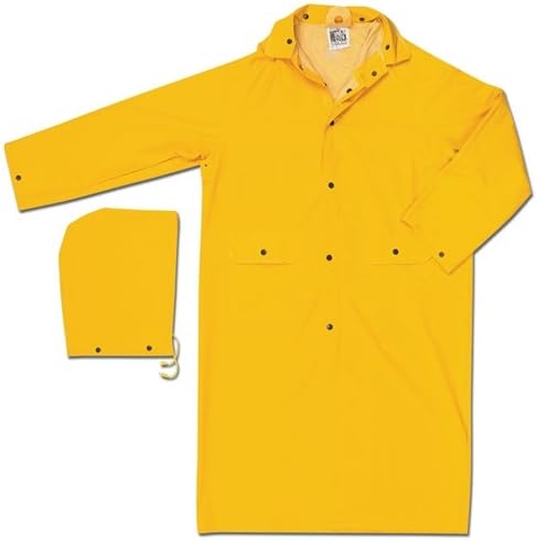 Classic- .35MM- PVC/Polyester- 49" Coat- Yellow