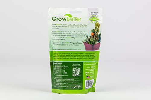 GrowBetter Organic Cactus & Succulent Fertilizer - //coolthings.us