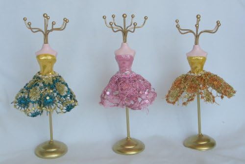 Mini Cocktail Dress Jewelry Stand (1 Unit)