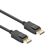 DisplayPort to DisplayPort 6 Feet Cable, Benfei DP to DP Male to Male Cable Gold-Plated Cord, Supports 4K@60Hz, 2K@144Hz Compatible for Lenovo, Dell, HP, ASUS and More