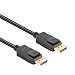DisplayPort to DisplayPort 6 Feet Cable, Benfei DP to DP Male to Male Cable Gold-Plated Cord, Supports 4K@60Hz, 2K@144Hz Compatible for Lenovo, Dell, HP, ASUS and More primary