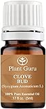 Clove Bud Essential Oil 5 ml 100% Pure Undiluted Therapeutic Grade For Aromatherapy Diffuser, Natural Remedies For Skin, Body, Hair. Great for DIY Candle and Soap Making.