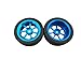 sea jump Accessories Parts 4Pcs Remote Control car Alloy & Tires RC Car Wheels for 1/18 Wltoys A959 A969 A949 A979 K929, Alloy