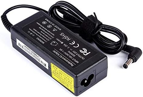 Amnicor Laptop Charger 20V 3.25A Pin Size 5.5MMx2.5MM 65W for Lenovo Laptops