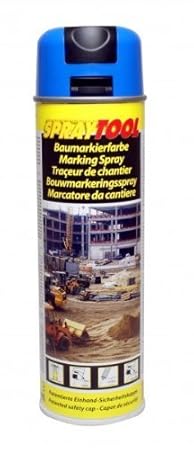 Markierungsspray leucht-blau 500 ml (1 Karton = 12 Dosen)