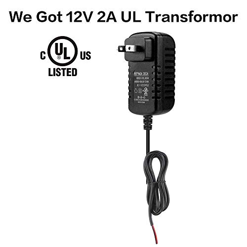 24W LED landscape light With 12V 2A UL Transformer, Outdoor Landscape Spotlights with Spike Stand Low Voltage landscape lighting, IP66 Waterproof Garden Yard Pathway Lights Warm White 3500K, 8pack