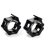 Lock-Jaw 2 Inch Olympic Barbell Collar Pair BLUE