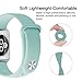UPOLS Compatible with Apple Watch Band 38mm 42mm 40mm 44mm Sport Band, Silicone Sport