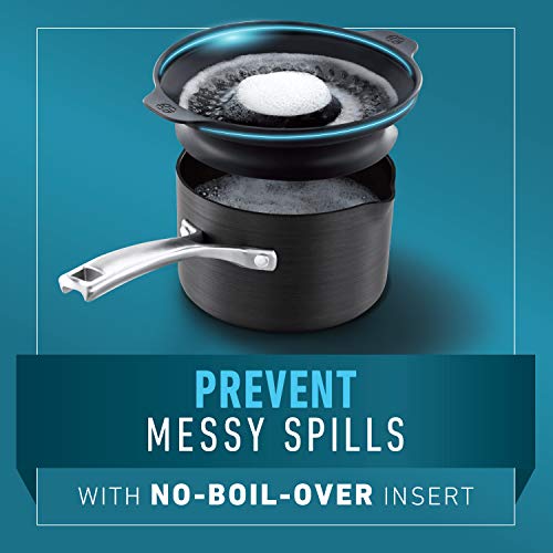 Calphalon Classic Pots and Pans BoilOver Inserts, Nonstick Cooking Set