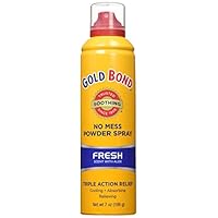 Gold Bond Fresh Powder Sp Size 7oz, Pack of 4