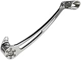Arlen Ness Brake Pedal - Deep Cut - Chrome 19-774