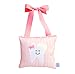 Girl's Tooth Fairy Pillow in Baby Pink Gingham Print Cotton