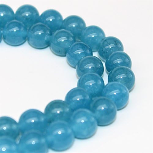 Angelite Sponge Quartz Gemstone Loose Beads 8mm 46 Beads Per 15.5" Strand