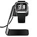 KIMILAR Charger Dock Compatible with Fitbit Versa/Fitbit Versa Lite [Not for Versa 2], Premium Aluminum Charger Cradle Charging Station Holder with 4.2ft USB Stand Cord (Not for Versa 2), Black
