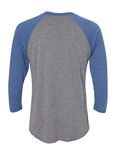 image for The Next Level Next Level Mens Tri-Blend 3/4-Sleeve Raglan Tee (6051) 