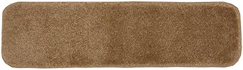 Soft Touch Collection Stair Tread Treads Indoor Skid Slip Resistant Carpet Stair Tread Treads 3/4 inch Thickness Machine Washable 8 inch x 30 inch, Set of 7, Beige