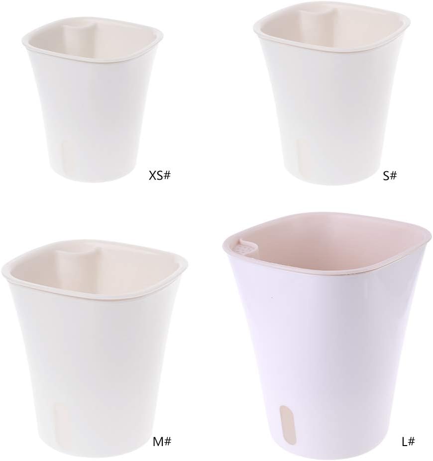 Wrubxvcd Useful Self-Watering Plant Pot Garden Balcony Decor