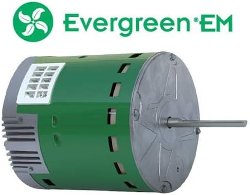 Genteq 6303 - Evergreen OM Condenser Fan Motor, 1/3 HP, 208-230/1/60, 850 RPM, 2 Speed, Reversible