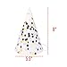 Boieo Party Hats Birthday Cone Set Gold Polka Dot Striped Paper for Adults Kids Happy Birthday Party Decorations 12 Pcs