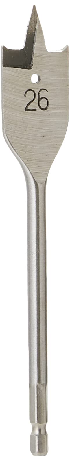 Armeg WF26.0X160 26 mm Flat Wood Drill Bit - Grey