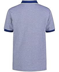IZOD Boys Short Sleeve Pique Polo Shirt, Surf The