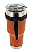 REDUCE COLD-1 Stainless Steel 40oz Vacuum Insulated Thermal Mug, 3-in-1 Lid and Ergonomic Handle - Ideal Cup for Coffee and Water, Powder Coat (Orange) - Great for Home/Travel, Straw Not Included