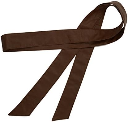 Women OBI Belt Fashion Solid Color PU Leather 4.5cm Wide Waist Band 70 Inch in Extra Size