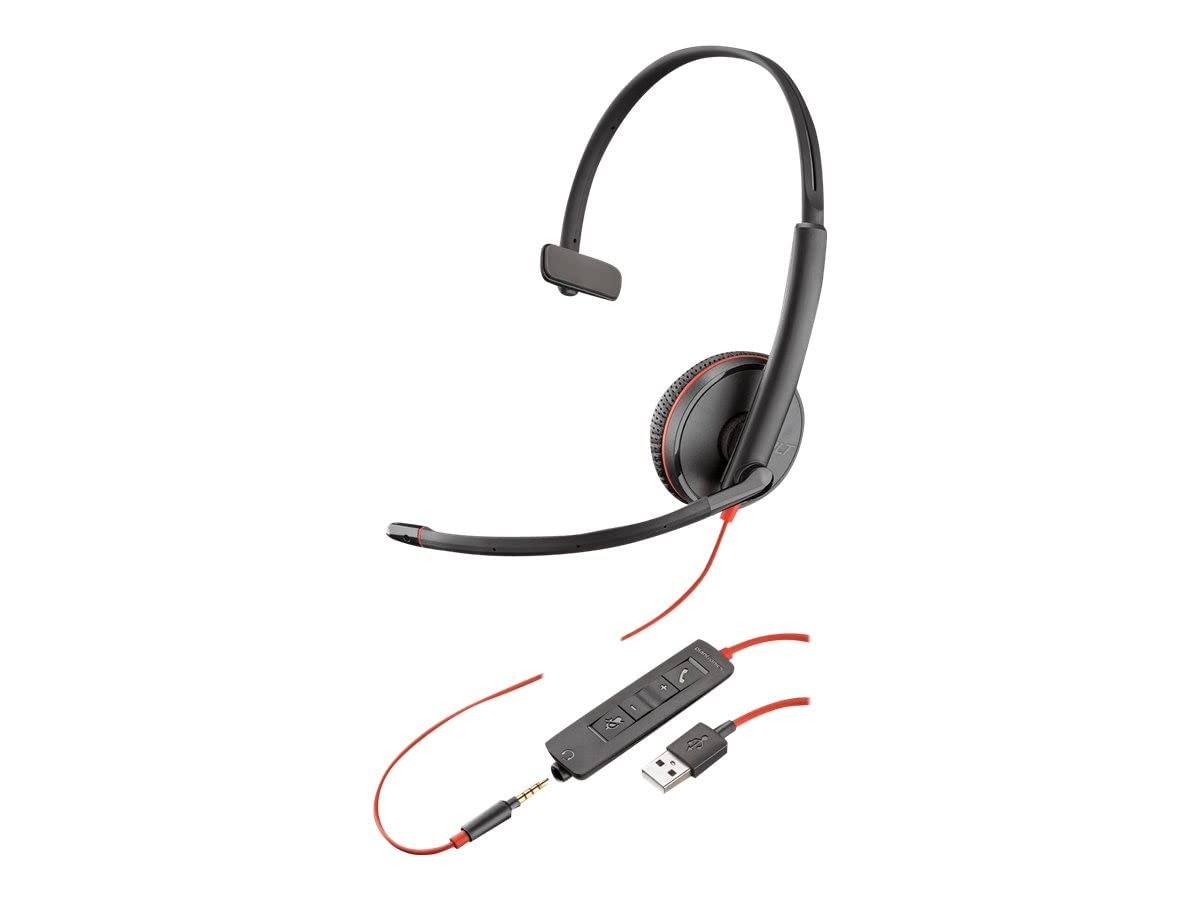 Plantronics AUDIO BLACKWIRE C3215 USB-A SINGLE UNIT IN