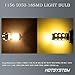 HOTSYSTEM LED Light Bulbs 1156 1141 7506 P21W BA15S 18-5050SMD for Car RV SUV Camper Trailer Trunk Interior Reversing Backup Tail Turn Signal Corner Parking Side Marker Lights(WarmWhite,Pack of 10)