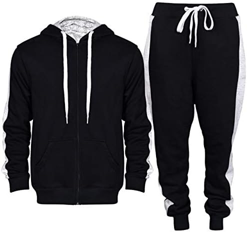 16sixty New Women 2 Piece Plain Tracksuit Sweatshirt and Jogger Set Pants Sports 1660