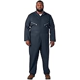 Dickies Deluxe Blended Long Sleeve Coveralls, DARK NAVY, XL TL