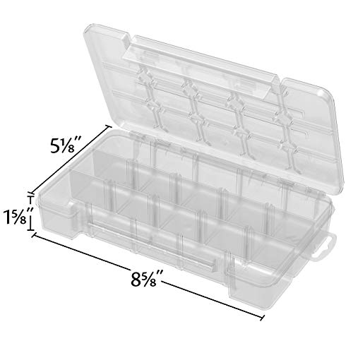 AkroMils 05705 Plastic Portable Parts Storage Case for Hardware and