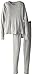 Hanes Big Boys' Thermal Underwear Set, Grey Heather, Small/6-8