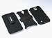 ULAK Galaxy I9200 Case, Galaxy Mega 6.3 I9200 Case, Shock Absorbing with Belt Clip Holster an Hybrid Case Design + Media Stand for Samsung Galaxy Mega 6.3 I9200 (6.3