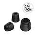 12Pcs Replacement Eartips- RIYO Premium Memory Foam Earphone Earbuds Tips Noise Reducing Earbud Tips for 5mm-7mm in-Ear Headphones Nozzle (Medium, Black) primary