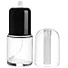 Premium Olive Oil Mister and Cooking Sprayer with Clog-Free Filter and Glass Bottle by CHEFVANTAGE - Black