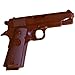Chocolate Gun - Full Size Solid Chocolate Pistol with Case
