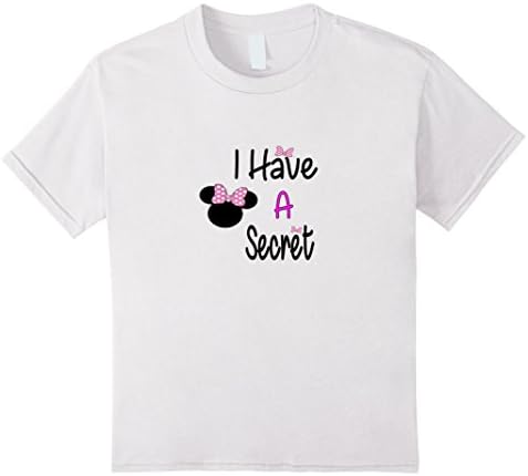 Kids I have a Secret I'm Going to Be A Big Sister Shirt 12 White