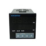 Inkbird PID Thermostat °F °C Display Stable Digital Temperature Controller Heating Cooling Control ITC106VH SSR Output Relay Alarm