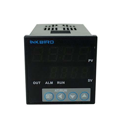 Inkbird PID Thermostat °F °C Display Stable Digital Temperature Controller Heating Cooling Control ITC106VH SSR Output Relay Alarm