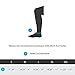 BraceAbility Elastic Ankle Brace | Foot Support Sleeve for Gymnastics, Dance, Ballet, Cheerleading, Tumbling, Yoga, Pilates, Exercise and Sports (Small)