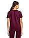 WonderWink Women's Scrubs Four Way Stretch Y-Neck Top, Wine, Large